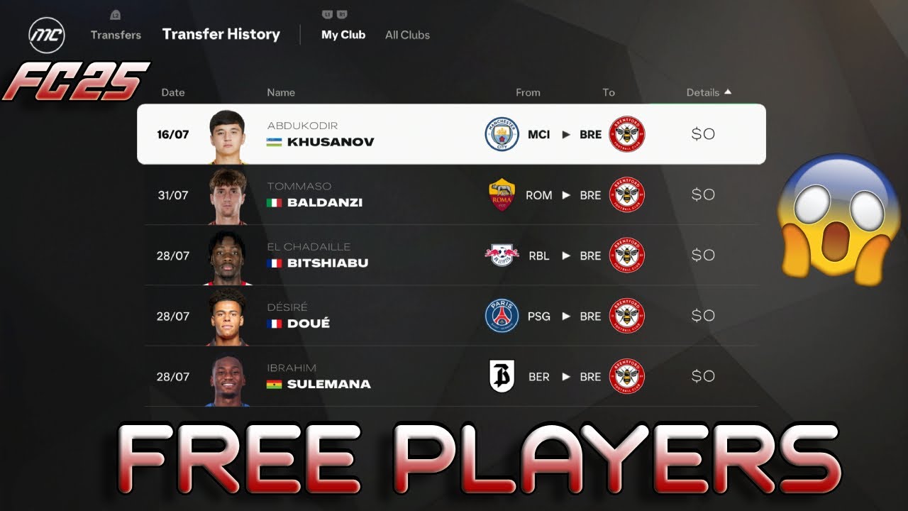 FC25: HOW TO SIGN PLAYERS FOR FREE ON CAREER MODE!!