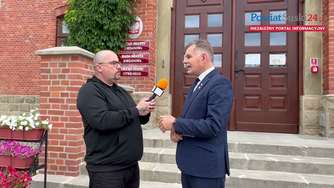 Burmistrz miasta Jordan&oacute;w odnośnie 