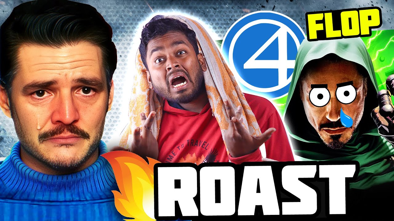 Fantastic Four First Steps Movie Flop Roast 🔥#mrkk #marvel #funnyvideo #fantasticfour
