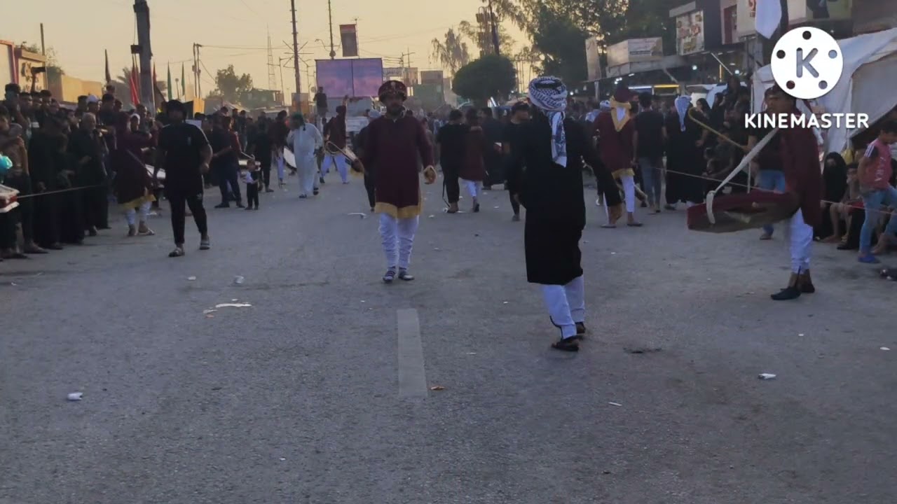موكب مجانين ابو فضل العباس