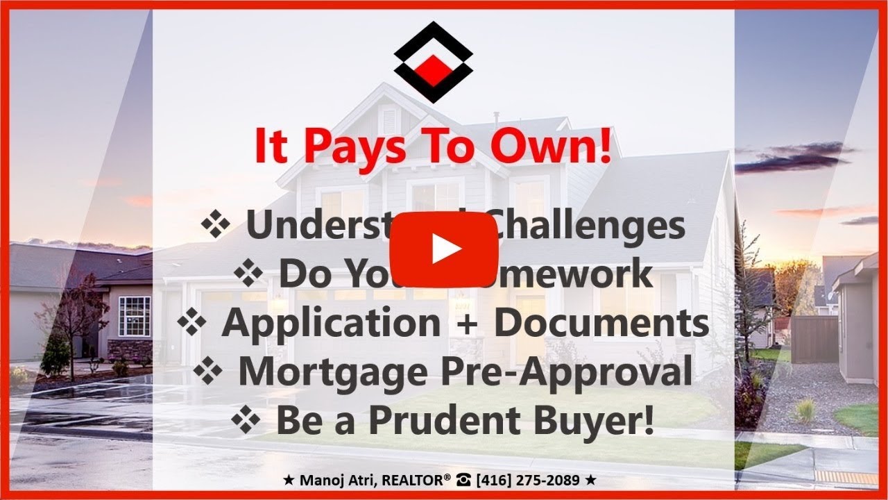 Best Rent-To-Own Homes Toronto GTA - 04: It Pays To Own!