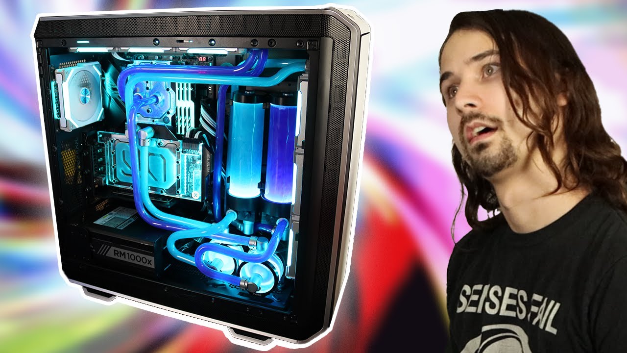 The Most Insane Water Loop We Have Ever Built | Dual Loops | Ryzen 5900x | RTX 3090