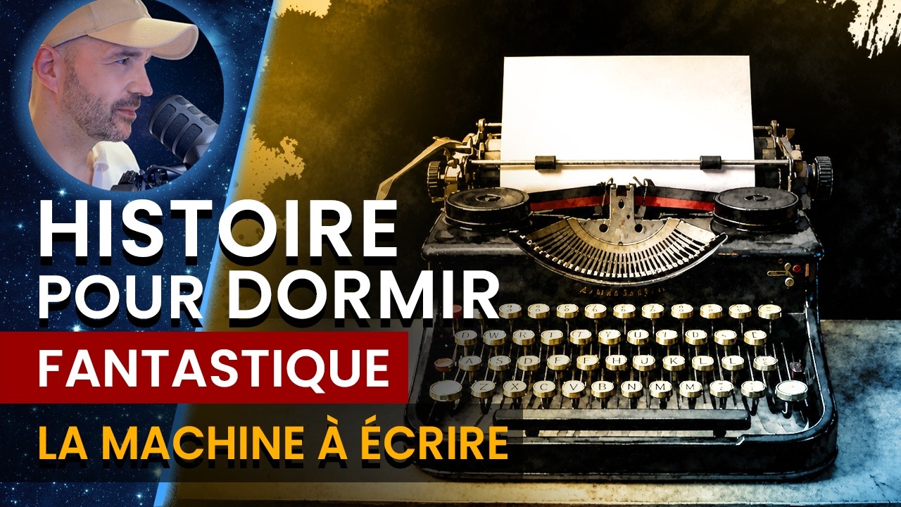 La machine à écrire - Histoire pour s'endormir 🌙 Adultes | 40mn | Voix homme | FR