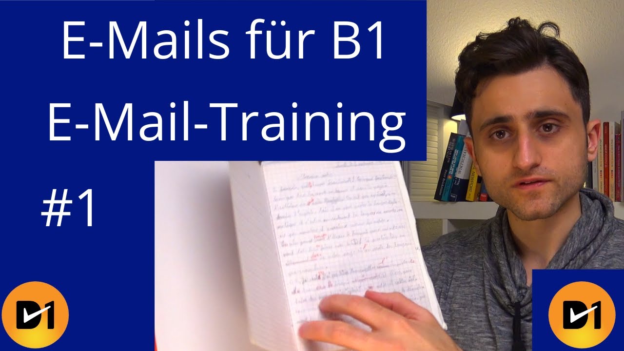 B1 E-Mail schreiben B1 كتابة موضوع