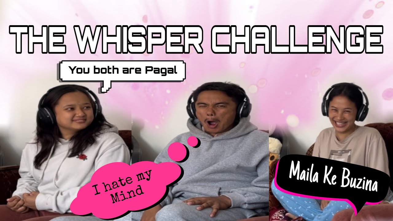 Pagal Banauna Challenge With Wife & Sister || unexpected Nepali word’s || Luv & Pramila