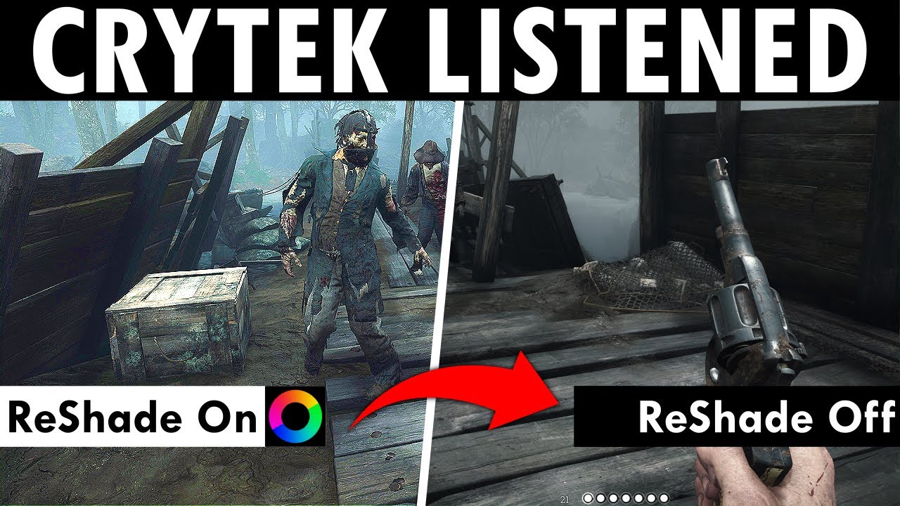 Crytek is finally banning ReShade in Hunt: Showdown...