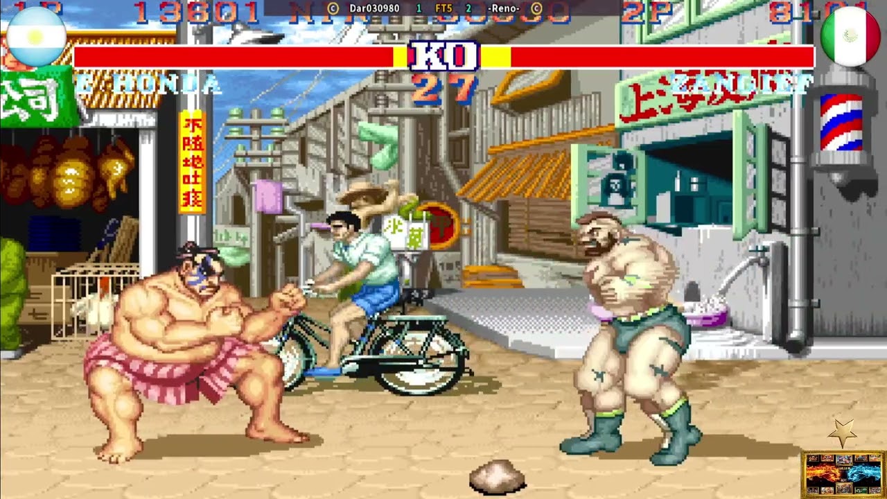 Street Fighter II Champion Edition Dar030980 Vs  Reno 🎮⏰15 08 2025⏰