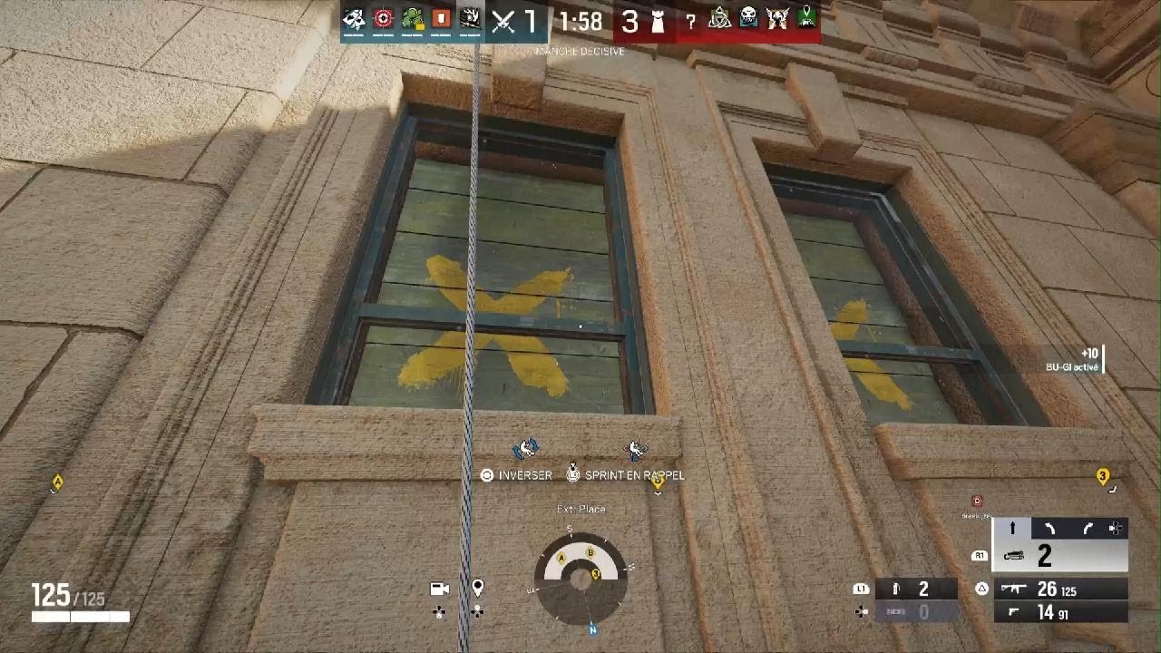 Le round le plus rapide de R6 game de fou sur Frontière