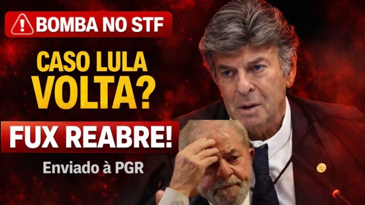 URGENTE: FUX REABRE QUEIXA-CRIME CONTRA LULA! Saiba tudo agora