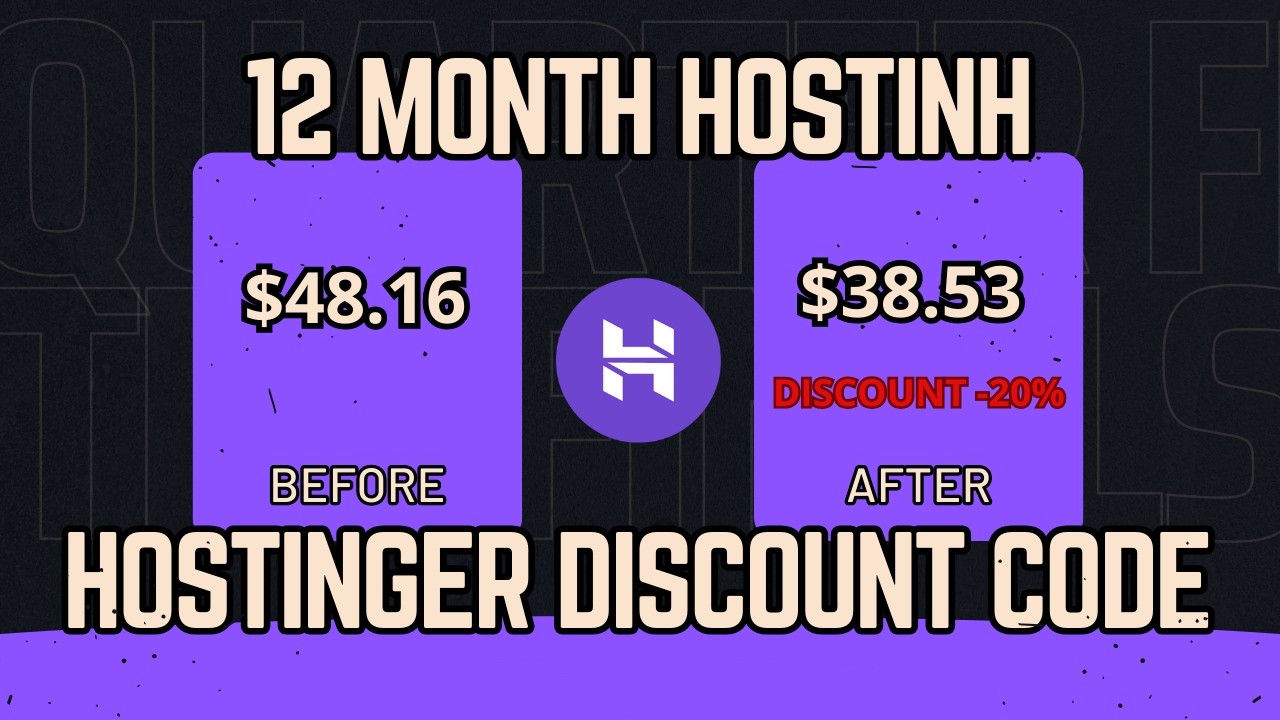 how ti get hostinger coupon code for 12 months - step by step