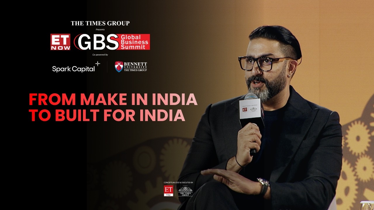 From Make in India to Built for India | Abhishek Bachchan | GBS 2026
