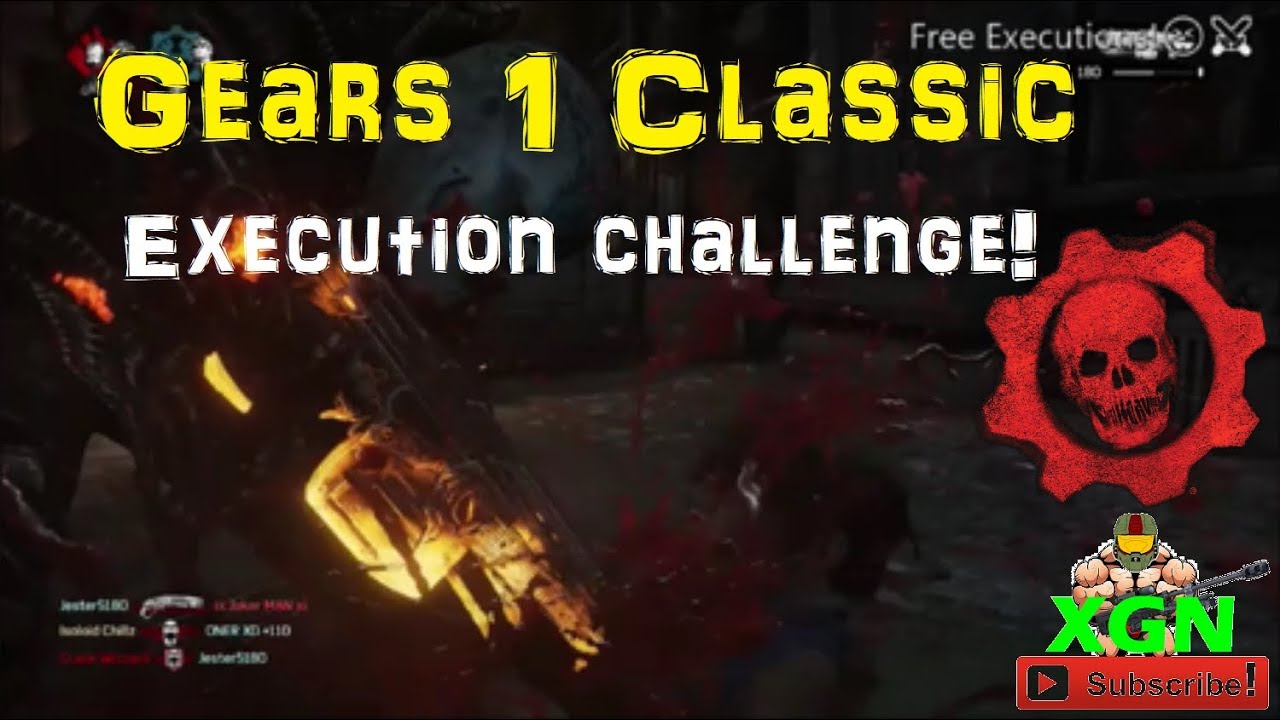Gears of War 4 Gears 1 Classic Execution Special Event gameplay Montage