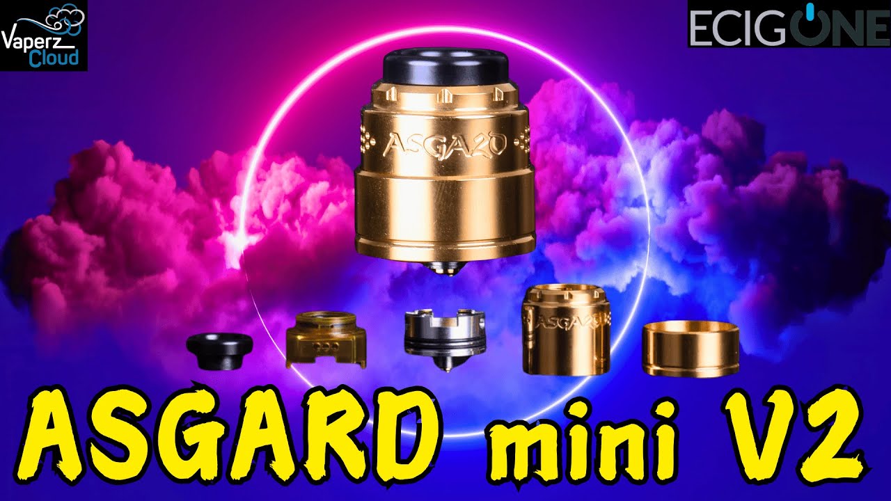 ASGARD mini V2 - Build 'n' Wick (Mavaton X cotton)
