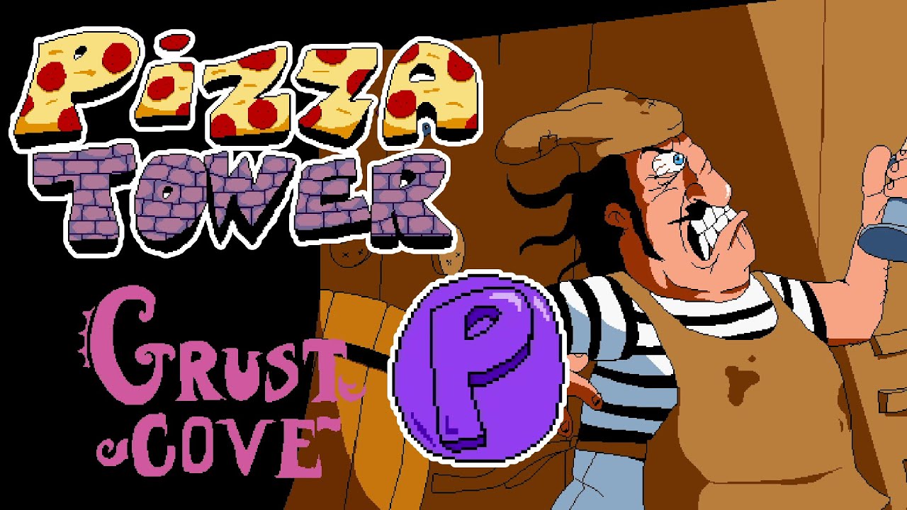 Pizza Tower - Crust Cove P Rank (All Toppins, All Secrets, High Continuous Combo)