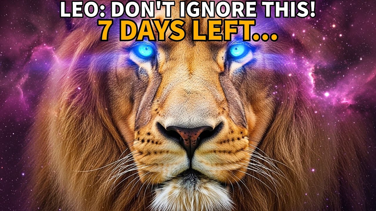 LEO: DO NOT IGNORE. 7 Life-Changing Events Coming In The Next 7 Days!