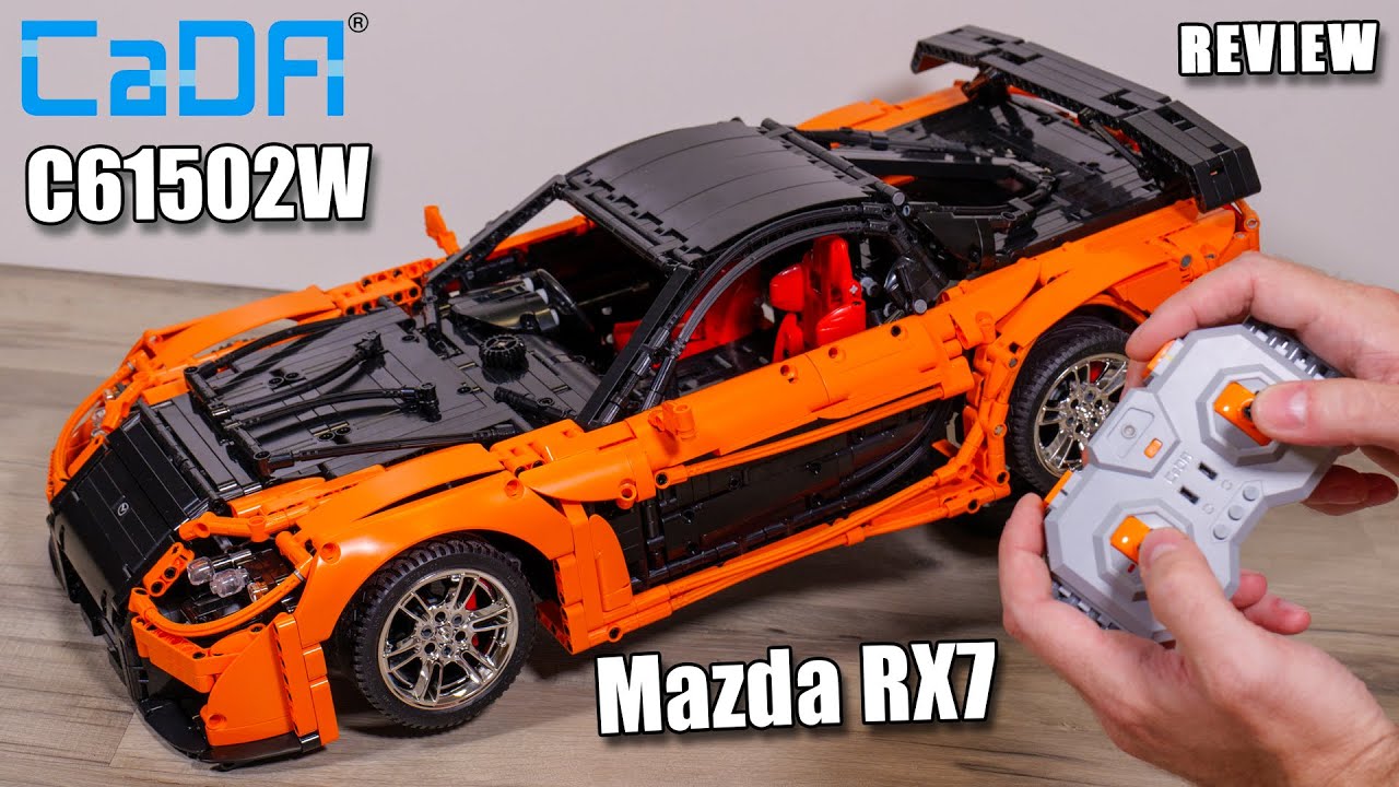 CADA 1:8 Mazda RX-7 Review | CaDA C61502W Sport Car Showcase | The Fast and the Furious Tokyo Drift
