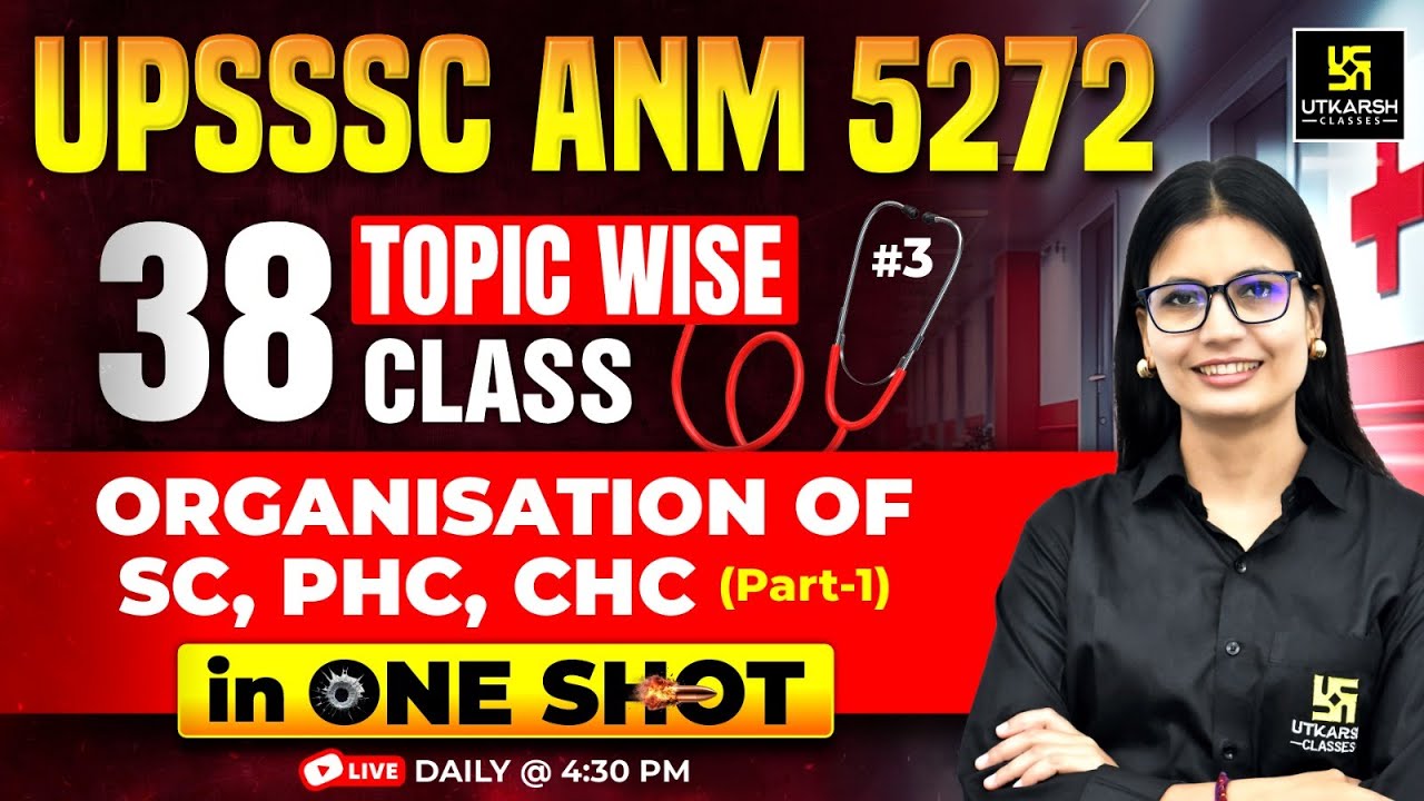 ANM Classes 2025 | UPSSSC ANM 5272 | Topic Wise Class #3 | Bihar | Jharkhand | Asha Ma'am
