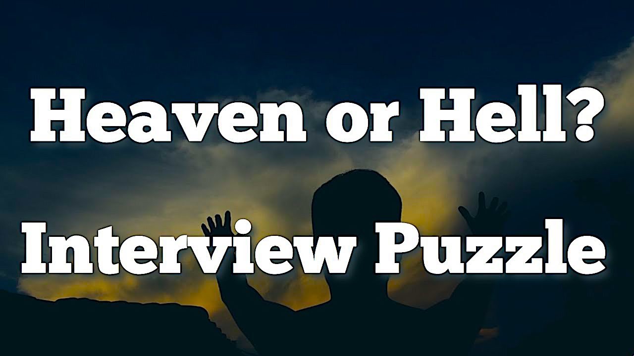 Heaven And Hell Puzzle | Puzzle In Hindi | Puzzle Questions | Riddles | Interview Brain Teasers