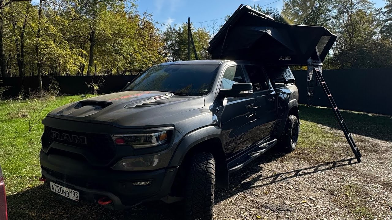 Обзор автомобильной палатки на крышу AVVA tents Hybrid 190