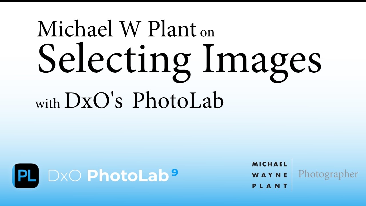 Can you use PhotoLab to Select your Images?