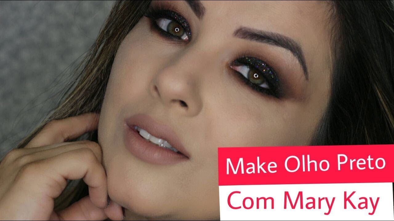 Make Olho Preto com MARY KAY - Sabrina Santos