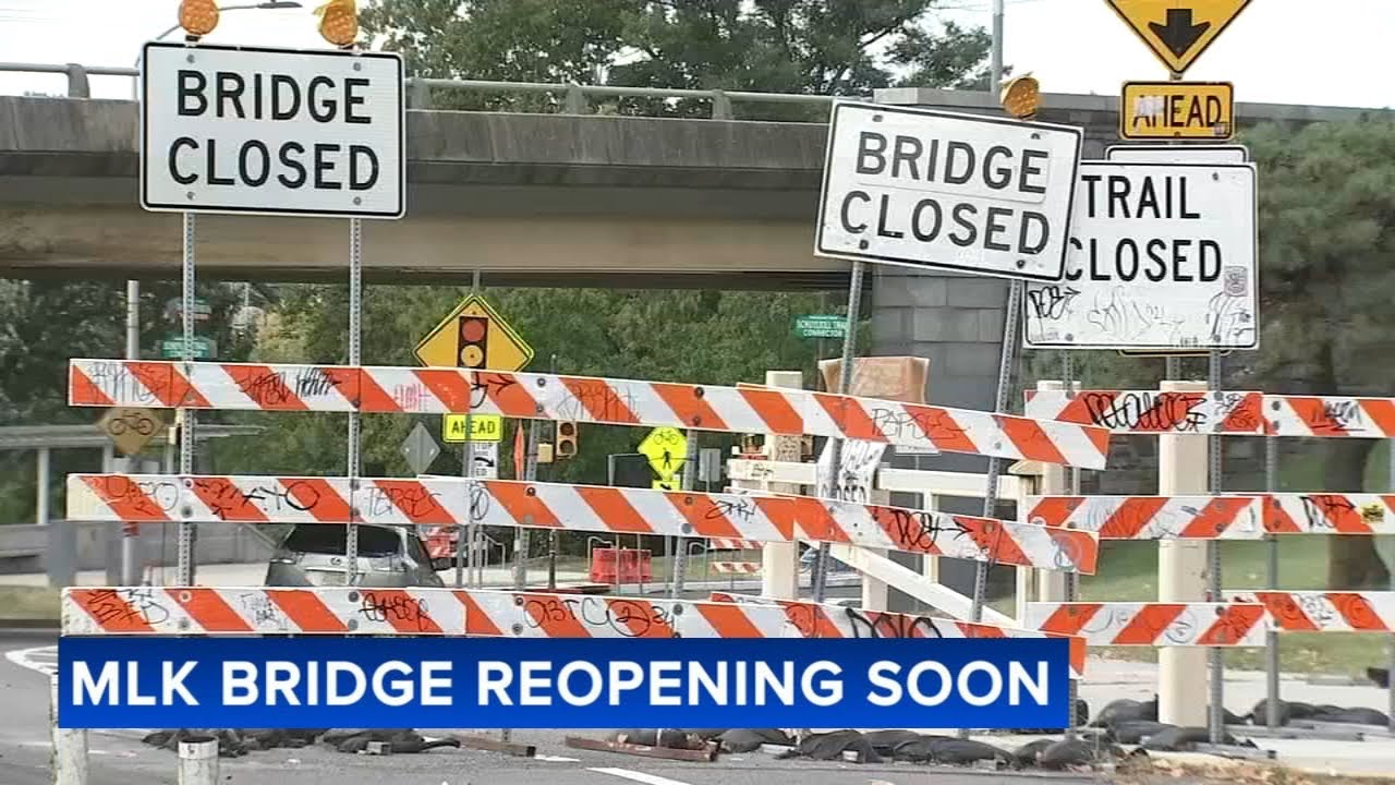 MLK Drive Bridge set to reopen after $20 million rehabilitation
