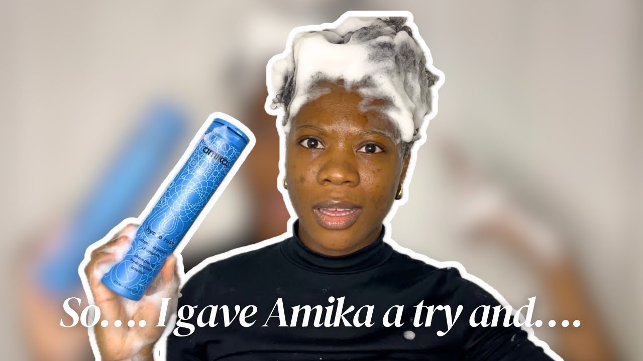 I tried amika’s hydro rush line on my type 4 hair | Honest Review