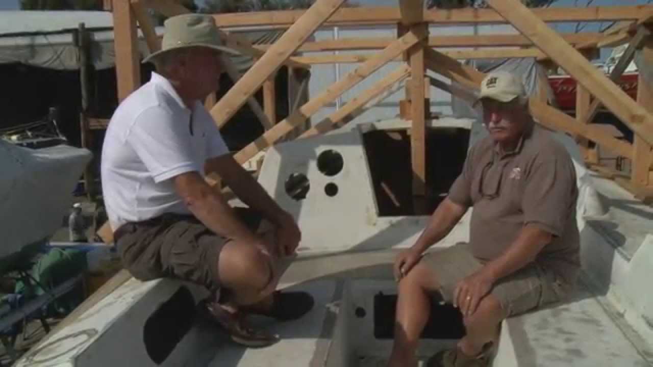 Cal 40 Segment 7 Upside Down Boat!