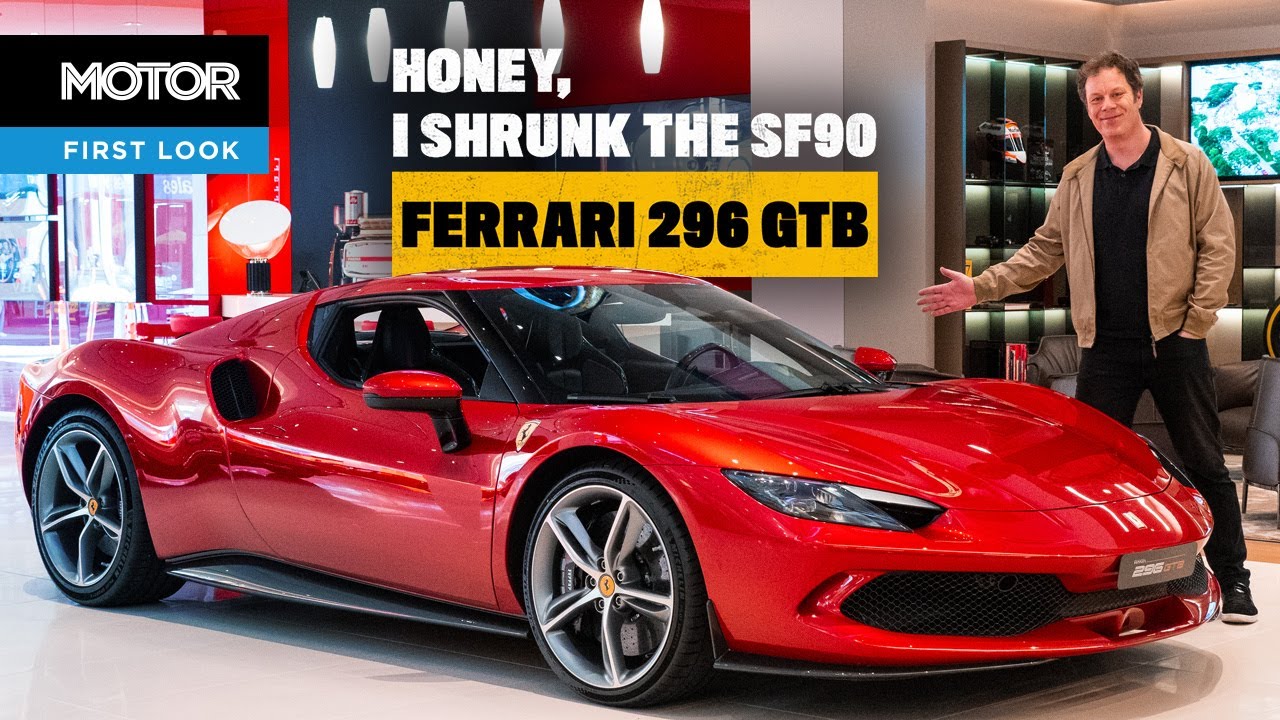 Ferrari 296 GTB arrives in Australia. Jump in with MOTOR!