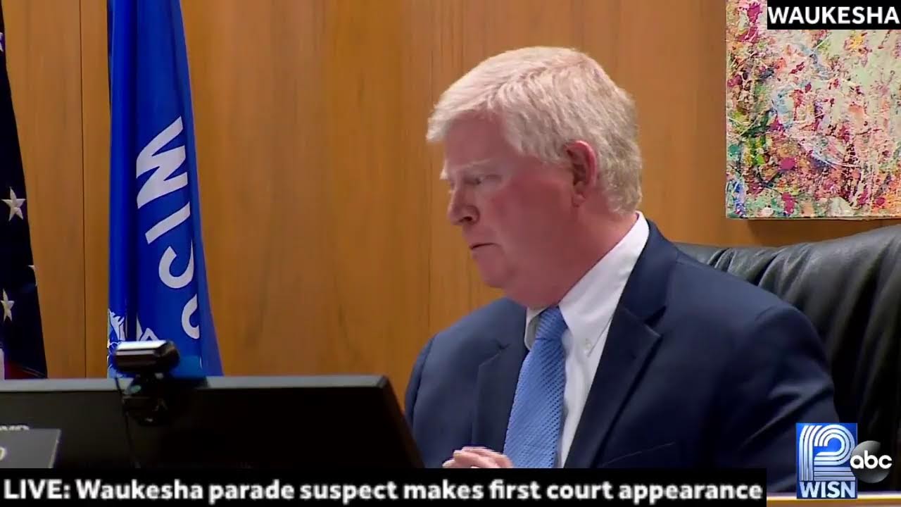 LIVE:  Waukesha parade suspect makes first court appearance on five counts of homicide