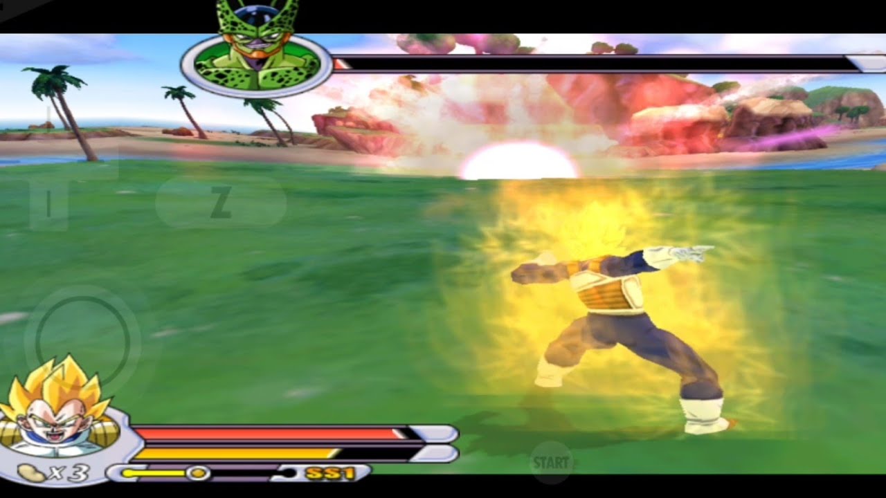 VEGETA VS CELL LATINO BETA PROBANDO