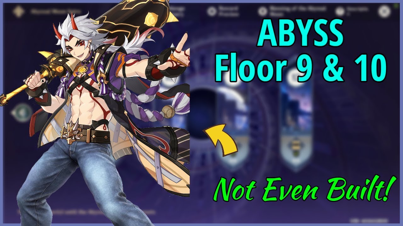 Lets try Abyss Floor 9 & 10 on Itto (C1)! How Strong will he be when built?!