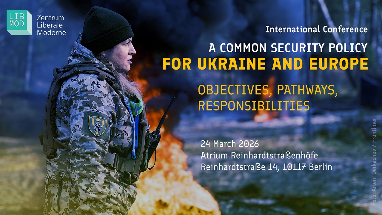 International Conference: &ldquo;A Common Security Policy for Ukraine and Europe&rdquo;