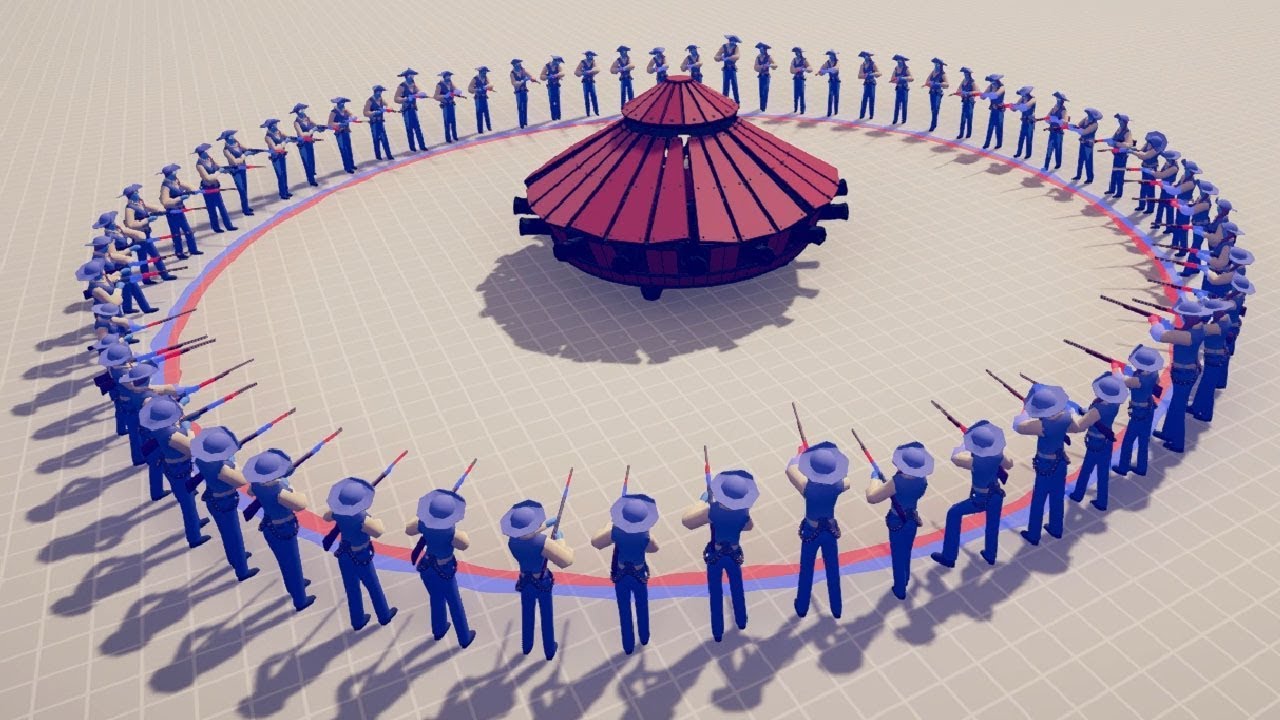 Стрелок Wild West против Всех юнитов и Гигантов Totally Accurate Battle Simulator