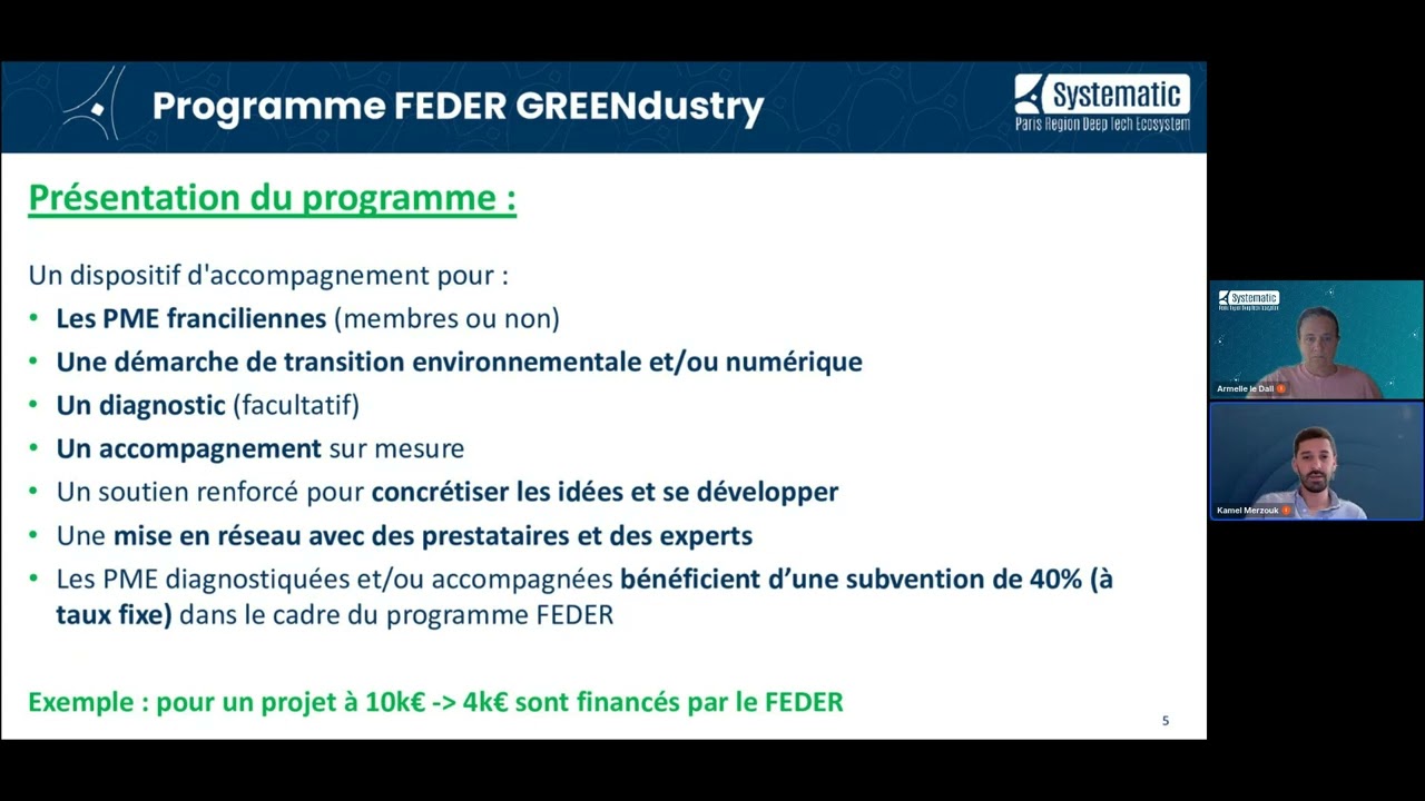 GREENdustry - kick off