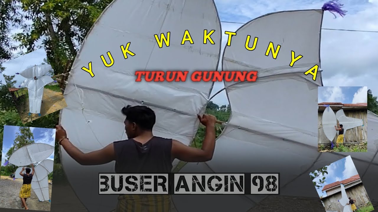 HEBOHHH...! Layangan Madura gegerkan warga akibat turun gunung.🔥 #layanganmadura #fypyoutube #layang
