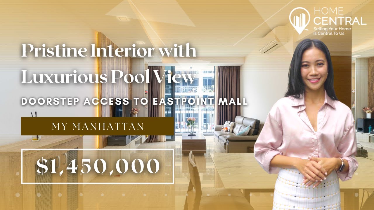 My Manhattan: Condominium Home Tour | Pristine Interior with Luxurious Pool View