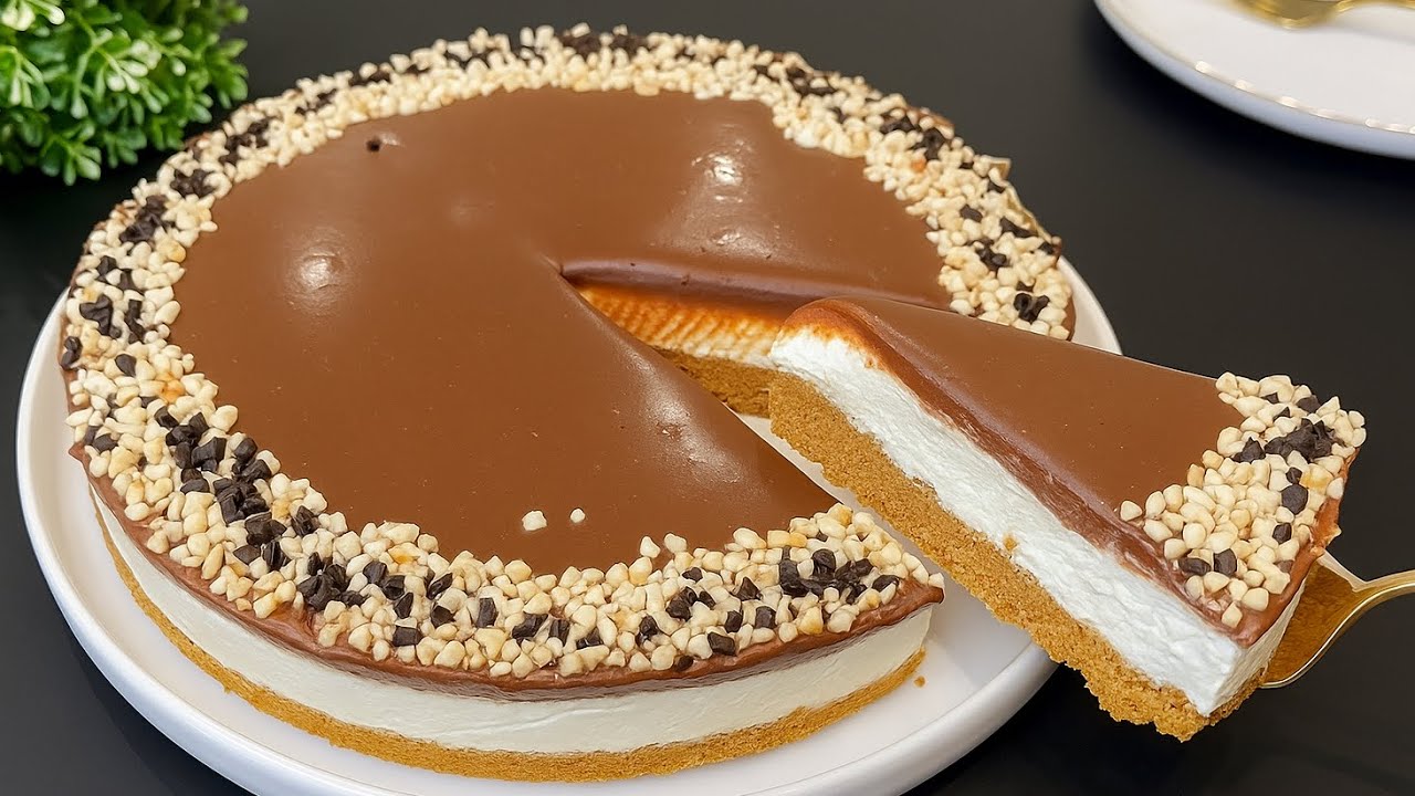 ХОЛОДНЫЙ ТОРТ🤩 ПРОСТОЙ рецепт без выпечки и желатина, невероятно вкусно!