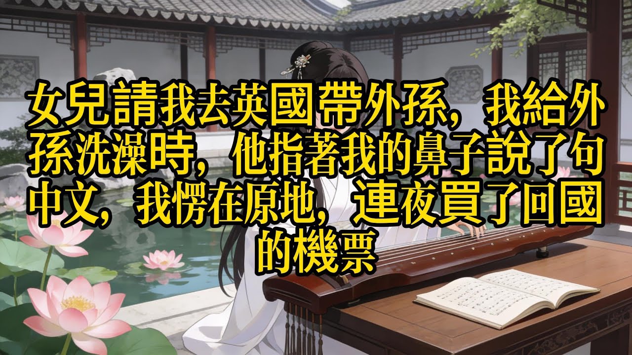 以為是去英國享清福，沒想到是自費當「奴隸」？鄰居偷偷給我聽了一段錄音，揭開女兒女婿把我騙出國的驚天算計。看清真相後，我決定這輩子再也不見她！ #親情算計 #倫敦生活 #人性黑暗 #果斷斷交 #故事音頻