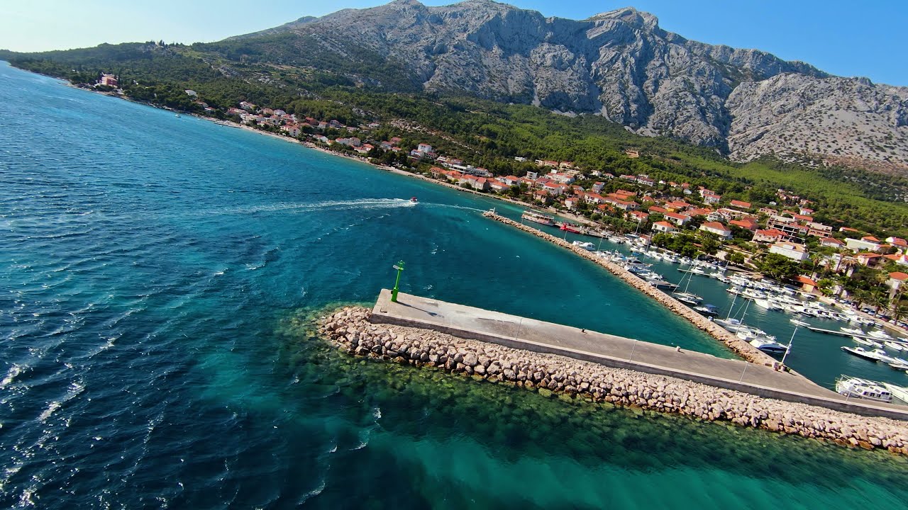 DJI FPV Flight - Orebić, Croatia Drone 4k