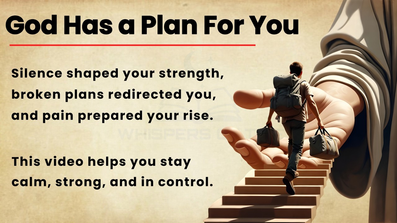 God Has a Plan For You | Watch This When You Feel Lost | Improve Your English Fluency ✅