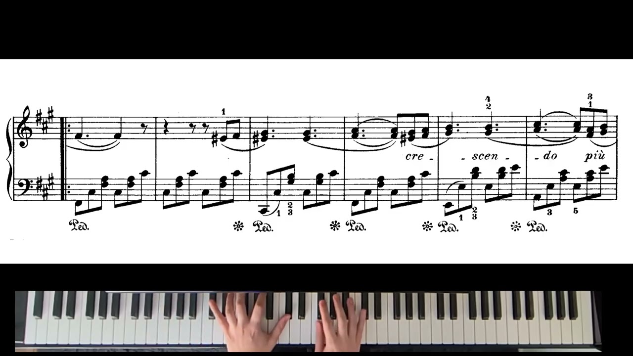 MENDELSSOHN - VENETIAN BOAT SONG IN F# Minor - Day 15