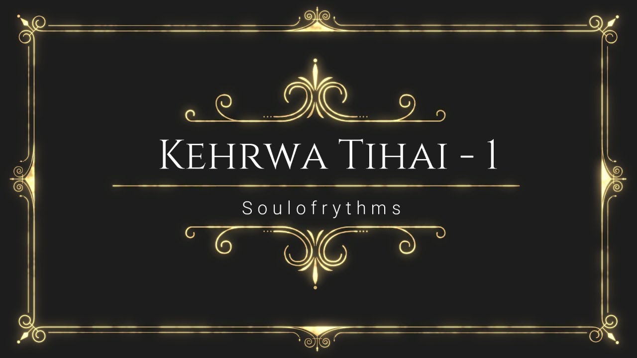 Kehrwa Tihai - 1/4; For Notes goto Description. #tabla #learntabla #learntablaonline