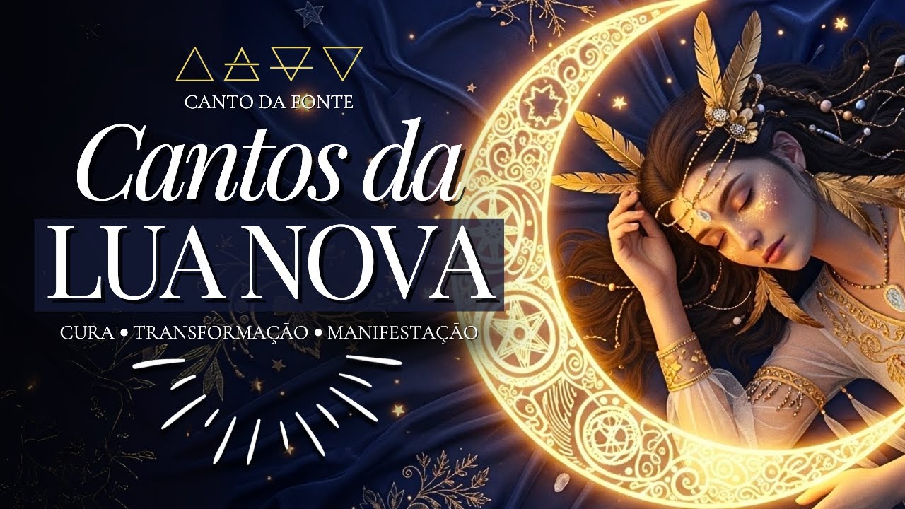 🌑 RENOVE-SE NA LUA NOVA | Novos Ciclos com Clareza, Força Interior e Intenção Sagrada