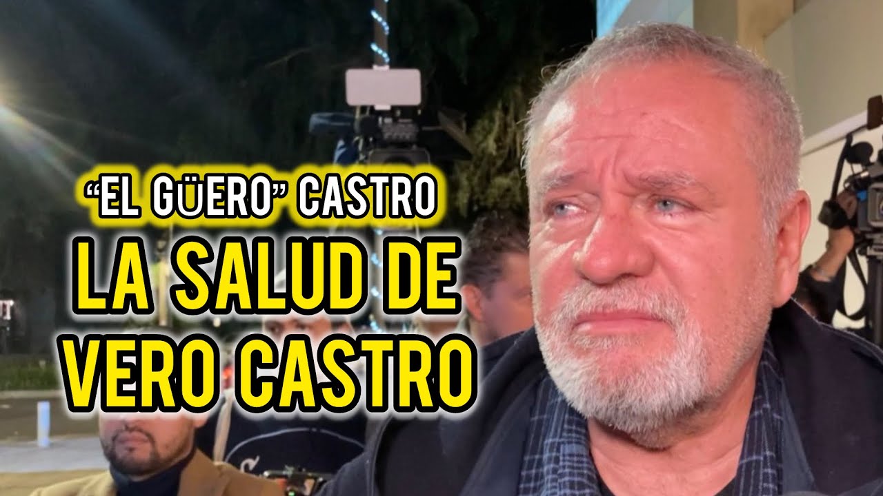 🫣 RESPONDE 🫣 El hermano de Verónica Castro habla de la salud de la actriz que estuvo hospitalizada 