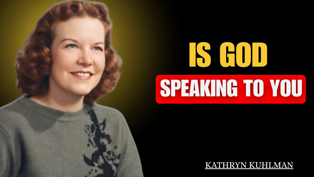 How To Know If The Holy Spirit Is Speaking To You   Kathryn Kuhlman with captions