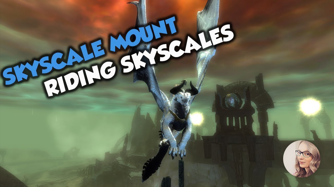 GW2 Skyscale Mount: Верховая езда на Skyscales (часть 8)