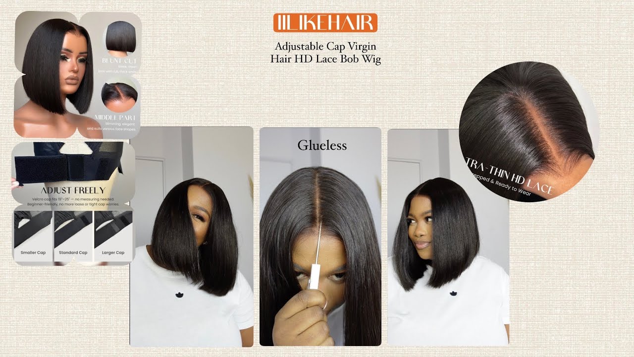 No Glue, No Hassle, Beginner Friendly High Quality Wig With A New Adjustable Velcro Cap