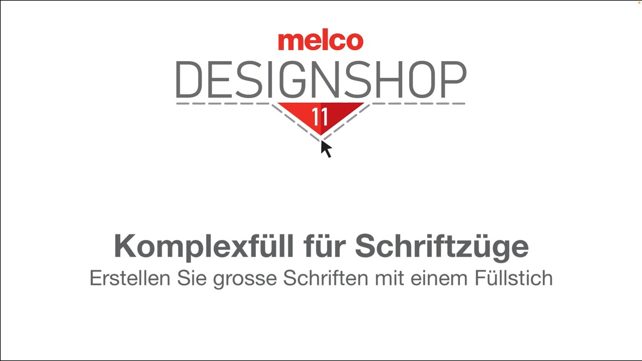 DesignShop Komplexfüll für Schriften