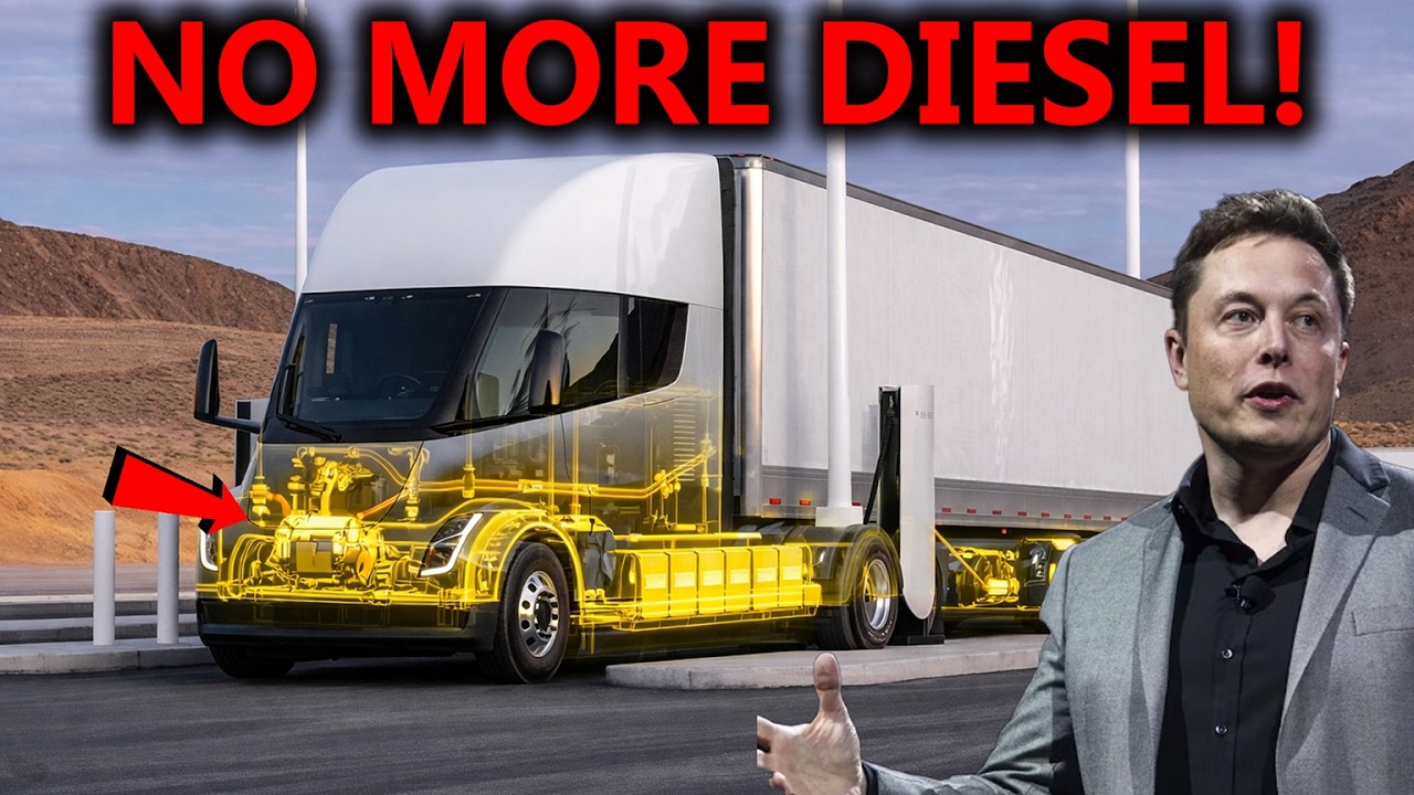 Tesla Semi сокрушает конкурентов, обладая запасом хода в 800 миль, и начинается серийное производ...